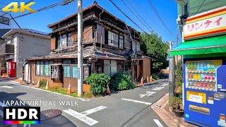 Japan  Tokyo Suburbs Walking around Yotsugi • 4K HDR [upl. by Binky814]