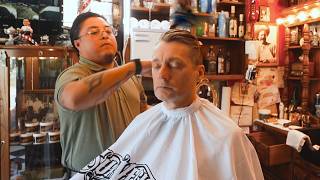 💈 A Classic Trim amp Hair Styling With Old School Charm At Luna’s Barbershop  Carthage Texas [upl. by Nwavahs439]