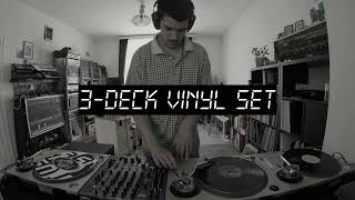 3deck Vinyl Set Techno  Hardgroove  Old school techno [upl. by Mayhs]