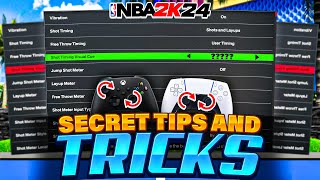 BEST SETTINGS TIPS amp TRICKS in NBA 2K24 BECOME UNSTOPPABLE [upl. by Emogene]