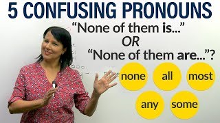 English Grammar How to use 5 confusing indefinite pronouns [upl. by Frohman]