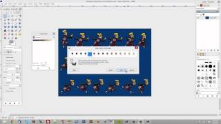 How To Rip Sprites from sprite sheets with GIMP [upl. by Rheba]