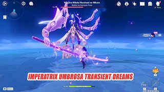 Imperatrix Umbrosa Transient Dreams  Final Battle Ei vs Raiden Shogun  Raiden Makoto Story [upl. by Annazor]