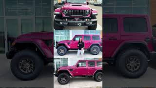 17000 OFF the 2024 Jeep Wrangler Rubicon 392 in Tuscadero PINK [upl. by Ydnam]