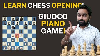 Learn Giuoco Piano Opening  Basic Chess Openings with Atul Dahale [upl. by Joao97]