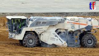 WIRTGEN WR 240i Soil Stabilizer  Bodenstabilisierer Germany 2017 [upl. by Kirbee]