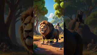 The Lion and the Boar shorts viral kidsstory [upl. by Harlene]