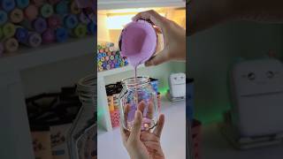 Strawberry Nutella😱🍓🩷🎀  Painting on Nutella jar shorts diy handmade painting craft trending [upl. by Atikir]