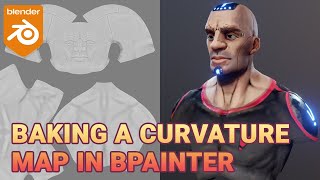 Quick Tip How to bake a Curvature Map in an instant [upl. by Filahk]