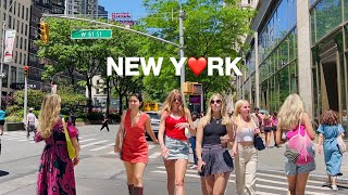 4K🇺🇸NYC Summer Walk🗽Upper West Side in New York City 😎🔥Hot Saturday in Manhattan  June 2024 [upl. by Obeng]