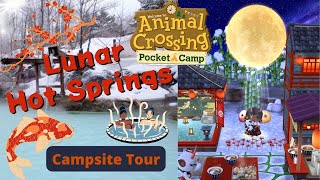 Lunar Hot Springs🌕🔥💧Campsite Tour🏕Animal Crossing Pocket Camp [upl. by Ameekahs]