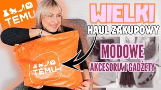 🔝WIELKI HAUL I MIERZYMY z TEMU 🔥  Moje MUST HAVE MODOWE 🔝 [upl. by Cutlor12]