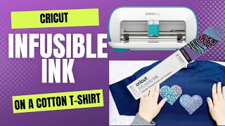 Cricut Infusible ink on 100 cotton t shirt [upl. by Lletnuahs]