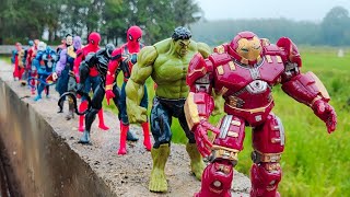 MARVEL SPIDEY TEAM HULK VS VENOM SPIDERMAN VS IRON MAN TEAM THANOS VS CAPTAIN AMERICA FULL MOVIE [upl. by Launamme]