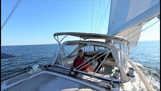 ep33  Sailing Maine  Mount Desert Island to Camden  HallbergRassy R54 Cloudy Bay  July 2018 [upl. by Initirb512]