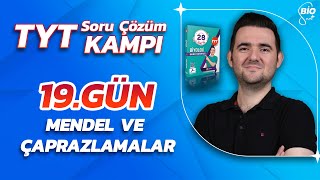 Mendel Genetiği ve Çaprazlamalar Soru Çözümü  21 Günde TYT Biyoloji Kampı19 [upl. by Erelia71]