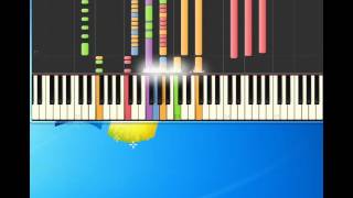 Roy Orbison I Drove All Night Piano tutorial by Synthesia [upl. by Nail596]