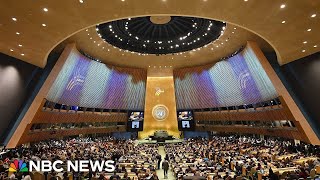 WATCH 2024 United Nations General Assembly  NBC News [upl. by Weisberg]