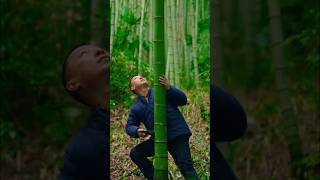 How to make a bamboo doorbell doorbell bamboo ytshorts [upl. by Beckerman627]