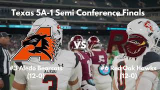 Aledo vs Red Oak  5A Division 1  Texas High School Football  Action Packed Highlights [upl. by Fiedling642]