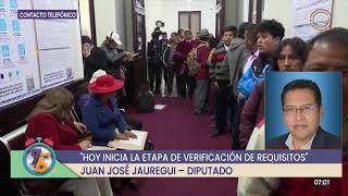 Esta jornada inicia la etapa de verificación de requisitos de los 715 postulantes a las judiciales [upl. by Friedlander492]