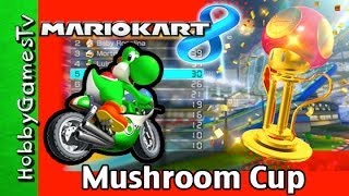 Mario Kart 8 Mushroom Cup Yoshi Baby Mario Play by HobbyGamesTV [upl. by Cathyleen550]