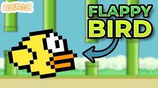 How To Create FLAPPY BIRD in Scratch In Just 5 MINUTES [upl. by Balkin]