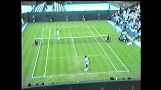 Ronald Agenor vs Henri Leconte 57 26 36  Wimbledon 1986 [upl. by Loriner]