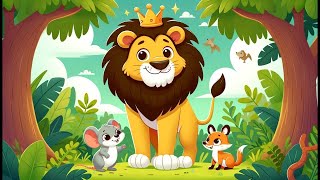 The Forest with the Lion cartoons for kids on YouTube  kids learning Cartoon [upl. by Leeke]