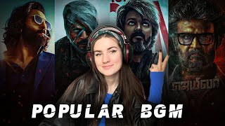 Russian Girl Reacts  Popular Anirudh BGM 2024 ft Leo Jailer Animal Jawan Lokiverse  Reaction [upl. by Ynnal]