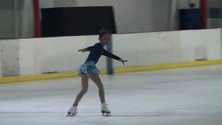 2019 Dogwood Blossom Open Evelyns free skate Lv5 program [upl. by Clemmy]