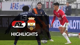 Highlights AZ  Willem II  Eredivisie [upl. by Alberto45]