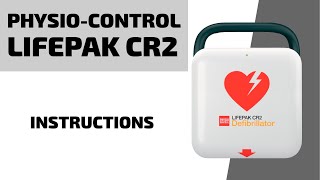 PhysioControl LIFEPAK CR2 AED Instructions [upl. by Ainesej]