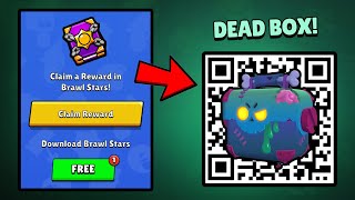 NEW DEAD BOX 🎁 FREE GIFTS QR CODE 🥳 BRAWL STARS Zombies NEW UPDATE [upl. by Winifield]