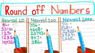 Rounding to nearest 10 100 and 1000 [upl. by Nort]