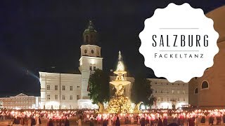 Eröffnung der Salzburger Festspiele Video Fackeltanz Salzburg [upl. by Jennine]