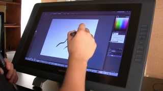 Impressions Of My New Wacom Cintiq 22HD [upl. by Previdi]