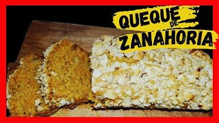 receta Queque de ZANAHORIA 🥕fácil y rápido de preparar [upl. by Tartan617]