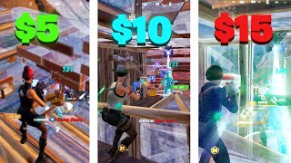 I Got 3 CHEAP Editors To Make A FORTNITE MONTAGE And This Is What Happened [upl. by Yltnerb]