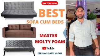 Master Molty Foam Sofa Cum Bed  The Ultimate DualPurpose Furniture [upl. by Aip]