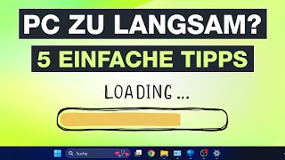 PC langsam  Das kannst du TUN um deinen Laptop schneller zu machen  Testventure [upl. by Yanad]