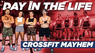 A DAY IN THE LIFE OF TEAM CROSSFIT MAYHEM  CrossFit Games Training [upl. by Inge]