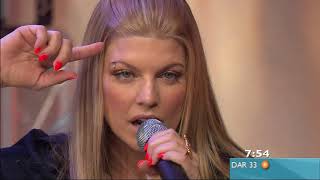 Fergie  Glamorous amp Interview Live on Sunrise  1080p  2007 [upl. by Sevy]