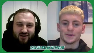 INTERVIEW amp IMPRESSIONS WITH IRELANDS RISING STAR BOXER CALLUM WALSH [upl. by Geesey]