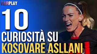 10 curiosità su KOSOVARE ASLLANI Milan Women [upl. by Tandi887]