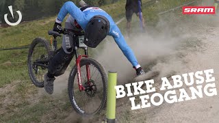 MTB World Cup Downhill Slow Motion  Leogang [upl. by Ludwog622]