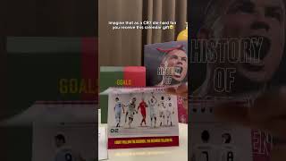 A musthave desk calendar for cr7 fans！Too many beautiful memories🥹 cr7 cristianoronaldo [upl. by Aronas]