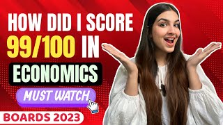 How i scored 99100 in ECONOMICS Board exam 😱🔥 Class 12 Strategy notes pdf tips cbse class12 [upl. by Castora122]