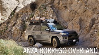 AnzaBorrego Overland  Offroading Hiking amp Dispersed Camping Limited 4Runner KimChuTV S2E8 [upl. by Gibbs]