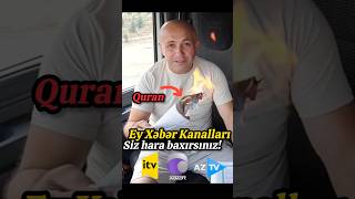 Quran yandıran Azərbaycanlı hələ də cəza almayıb Çünki paylaşılmır imanyolunda quran [upl. by Nanam]